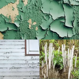 landscape, siding & paint damage