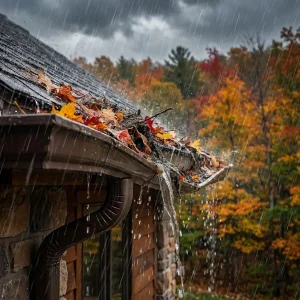 Sagging or Pulling Away Gutters before repair